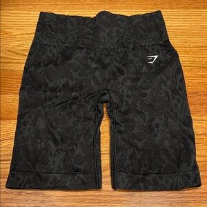 Gymshark Black Textured Shorts